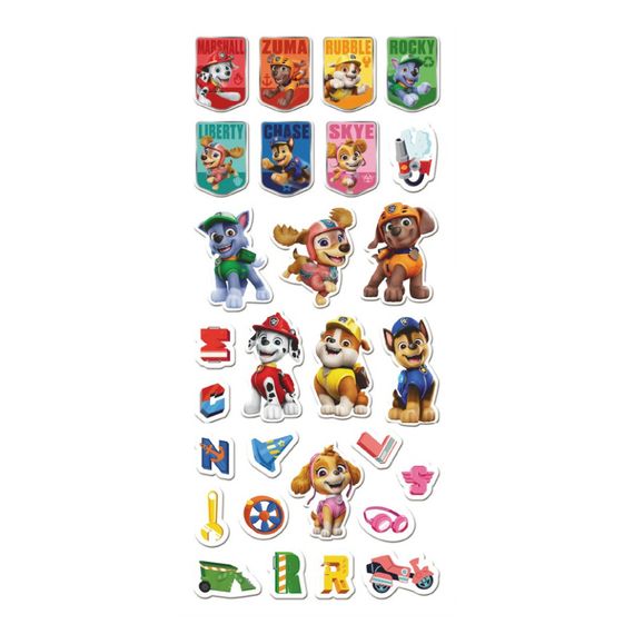 Дитячий набір 3D-наліпок "Це Щеняче Життя" 200671, 1 аркуш | Зображення 1