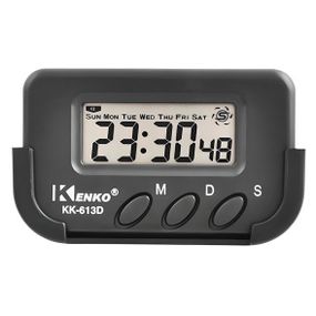 Автомобільний електронний годинник з секундоміром Kenko KK-613D
