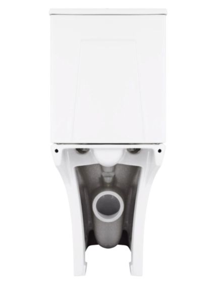 Унітаз підлоговий Qtap Presto Quadro Rimless з сидінням Slim Duroplast/ Soft-close/ Quick Release QT24221215AW | Зображення 5