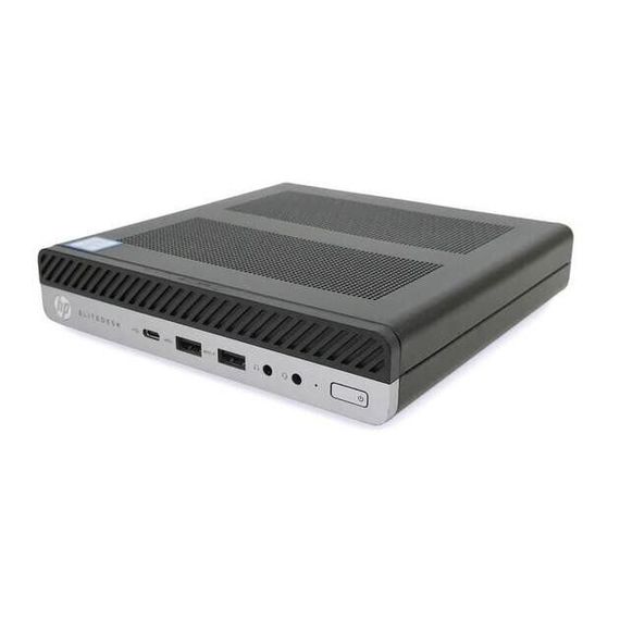 Неттоп HP EliteDesk 800 G3 DM USFF / Intel Core i5-7500T (4 ядра по 2.7 - 3.3 GHz) / 8 GB DDR4 / 256 GB SSD / Intel HD Graphics 630 / Wi-Fi б/у | Зображення 3