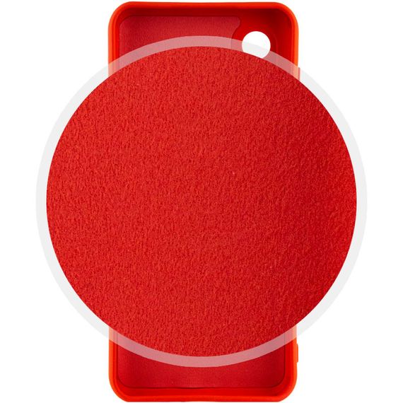 Чехол Silicone Cover Lakshmi Full Camera (A) для Samsung Galaxy A03 Core Красный / Red | Зображення 2