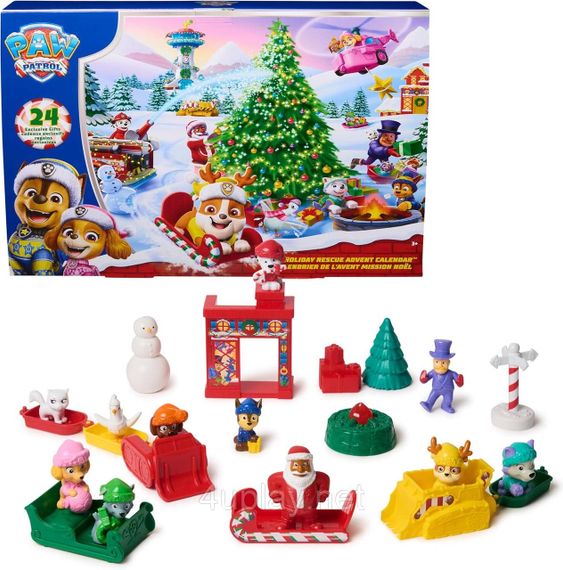 Адвент календар Щенячий патруль 2025 Оригінал Paw Patrol Advent Calendar