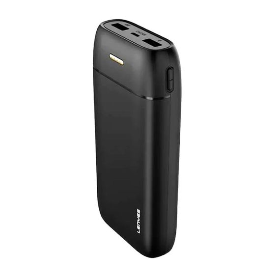 Портативний зарядний пристрій зі швидкою зарядкою 20000mAh з USB, LENYES PX267, Чорний / Повербанк для телефону / Зовнішній | Зображення 2