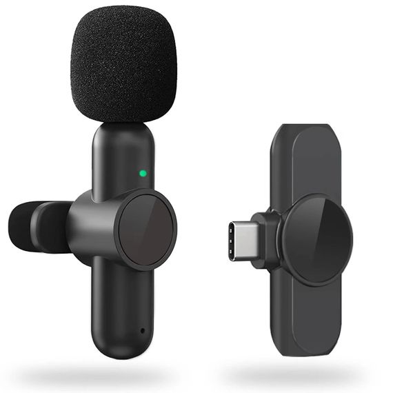 Беспроводной петличный Type-C микрофон Savetek P28 для смартфона, ноутбука, планшета, 2.4 ГГц | Зображення 1