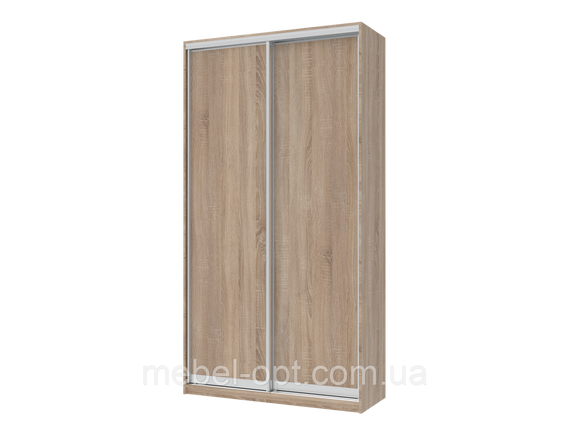 Шафа купе Сіті Лайт Doros Дуб Сонома 2 ДСП 120х60х225 (42002010)
