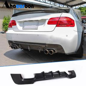 Дифузор заднього бампера V1 (для E92/E93 M-Sport, Карбон) для BMW 3 серія E-90/91/92/93 2005-2011 рр