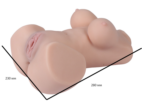 Мастурбатор "Daier realistic doll" Sex Aura | Зображення 1