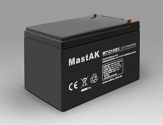 Акумулятор MastAK MT 6-DZM-14 (12v 14Ah)