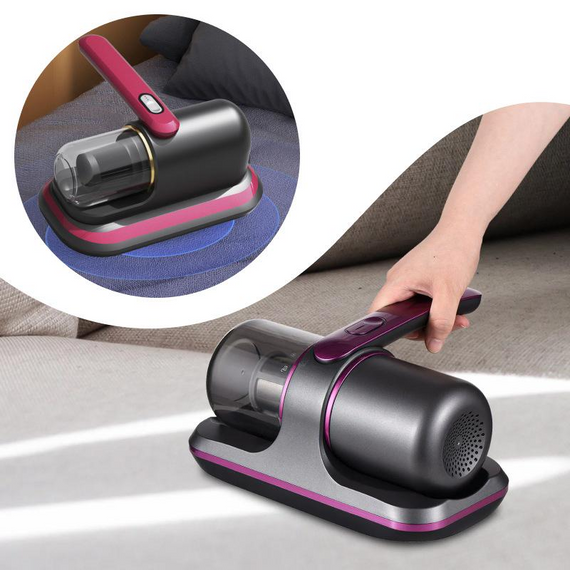 Пилосос ручний для ліжка з УФ-лампою, Портативний пилосос для матраців   знижка | Зображення 6