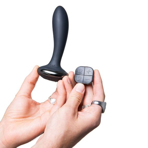 Анальная вибропробка Hot Octopuss PleX with flex, Treble and Bass Technology, 2 мотора, пульт ДУ Sex Aura | Зображення 4
