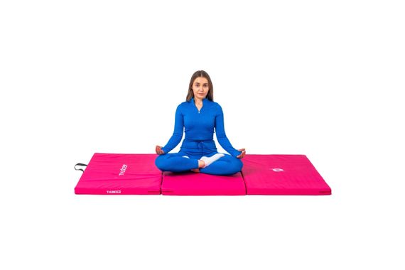 Матрац гімнастичний THUNDER MG-03, 197 х 100 х 5 см, рожевий (MG-03-PINK) | Зображення 6