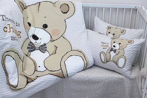 Детский комплект Teddy grey | Зображення 2