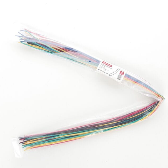 Термоусадкова трубка d2мм 6 кольорів уп/1м*30 шт. APRO | Зображення 1