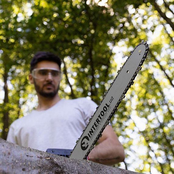 Пила ланцюгова електрична 2400 Вт, прямий двигун INTERTOOL DT-2206 | Зображення 9