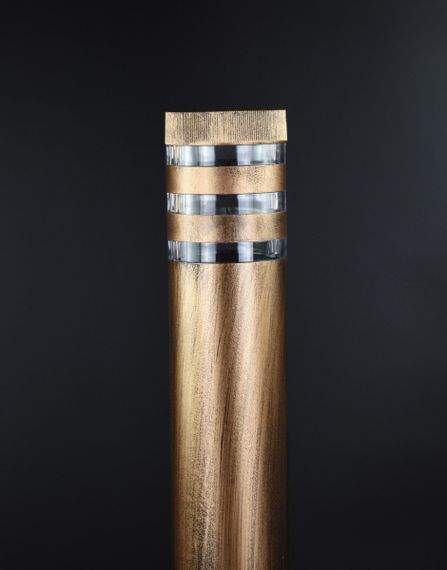 Вуличний ліхтар стовпчик 26203 Золото 79х13х13 см. | Зображення 2