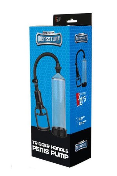 Помпа чоловіча MENZSTUFF TRIGGER HANDLE PENIS PUMP sexstyle | Зображення 1