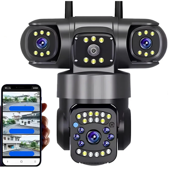 Уличная поворотная камера 4G smart camera / Камера видеонаблюдения model SO-14