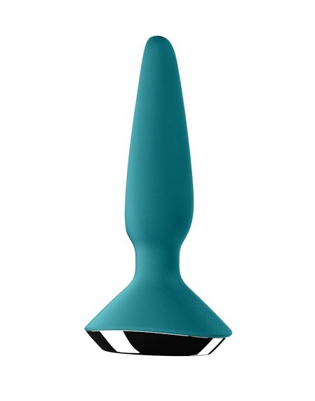 Анальна смарт-вібропробка Satisfyer Plug-ilicious 1 Petrol | Зображення 2