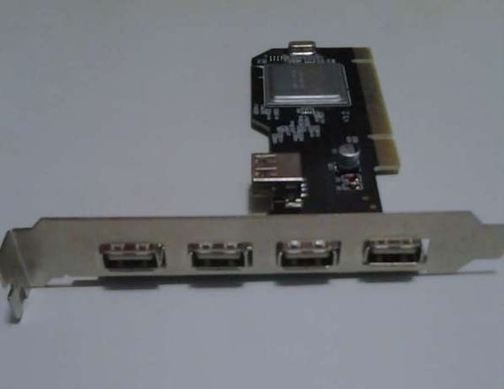 Контроллер PCI переходник на 5 USB 2.0 портов | Зображення 3