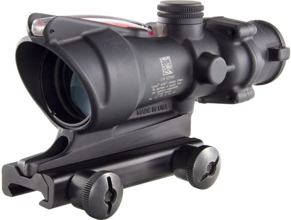 Оптичний приціл Trijicon ACOG 4x32 Red Chevron Приціл оптичний Оптика для зброї | Зображення 2