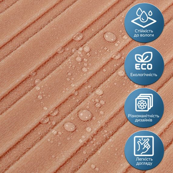 Панель-рейка в рулоні пудра 2900*350*6мм (D) SW-00002074 | Зображення 4