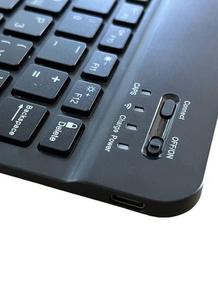 Бездротова клавіатура Primo KB02 Bluetooth з підсвічуванням - Black | Зображення 2