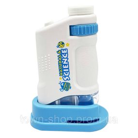 Детская игрушка "Микроскоп" 3108B(Blue) щипцы, стекло в комплекте