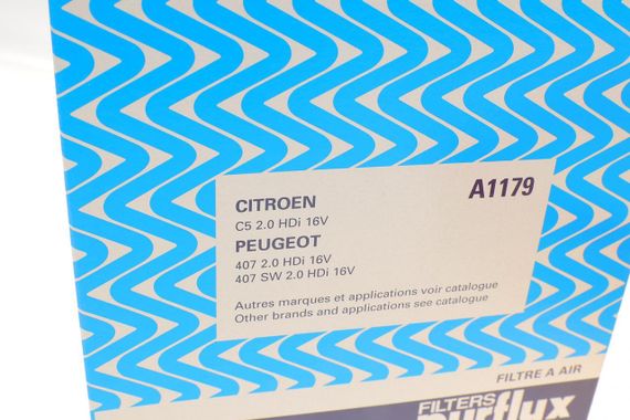 Фільтр повітряний Citroen C5 2.0HDI 04- A1179 | Зображення 3