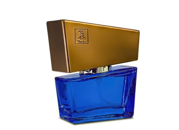 Духи з феромонами чоловічі SHIATSU Pheromone Fragrance men darkblue, 15 мл Sex Aura | Зображення 2