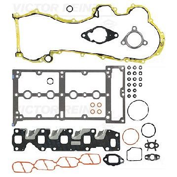Комплект прокладок верхний Fiat Doblo 1.3 D/JTD 05-, Victor Reinz, 02-36259-02,