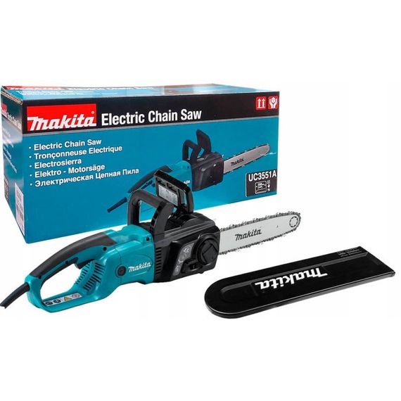 Мережева ланцюгова пила Makita UC3551A в картонній коробці