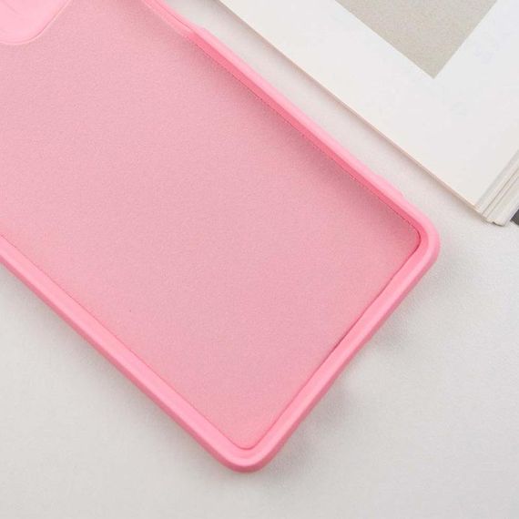 Чохол TPU GETMAN Liquid Silk Full Camera для Xiaomi Redmi 10 Рожевий / Pink | Зображення 2