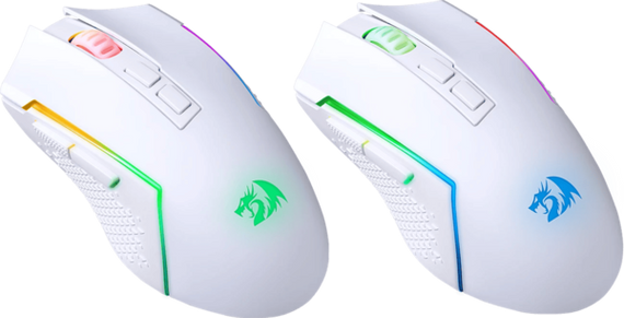Миша Redragon Trident White (71864) | Зображення 6