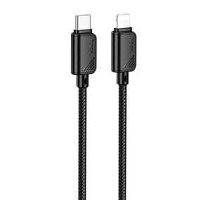 Дата кабель Hoco X113 Beneficio Type-C to Lightning (1m) Black