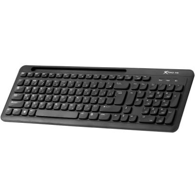 Клавиатура Xtrike ME KB-303 Wireless/Bluetooth UA Black (KB-303UA) | Зображення 2