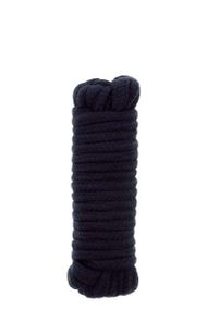 Мотузка для бондажа BONDX LOVE ROPE-5M, BLACK Sex Aura