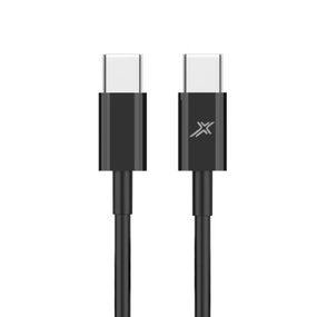 Дата кабель USB-C to USB-C 20W CC-03B Black Grand-X (CC-03B)