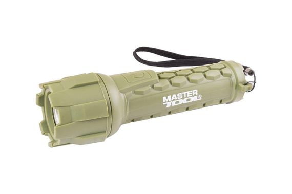 Фонарь ручной Mastertool - 1LED x 1 Вт водонепроницаемый | Зображення 1