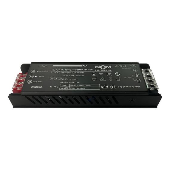 Блок живлення Professional DC24 300W BPX-24-300 12,5А | Зображення 2