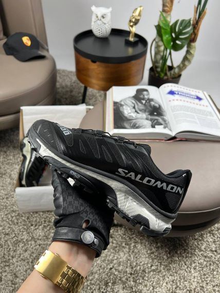 Мужские кроссовки Salomon XT-4 Carbon Black Silver весна / літо / осінь А3632 43 27.5 см | Зображення 3