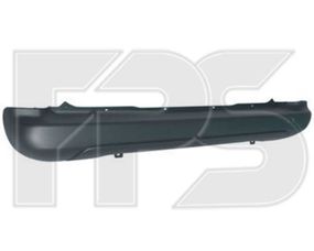 Задний бампер Citroen Berlingo / Peugeot Partner 08-12 без отв. под п/троник (FPS) 7410GE