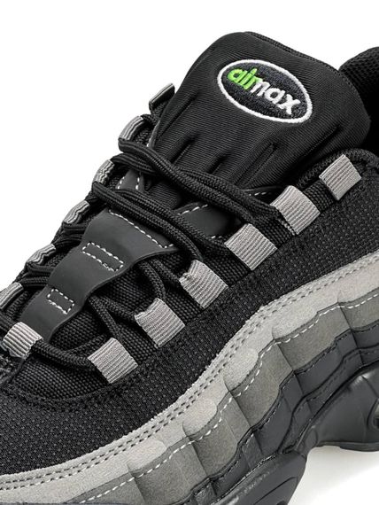Кросівки  N1k2 M Air Max 95 PRM Black Grey Lime весна / літо / осінь A3590 42 26,5 | Зображення 8