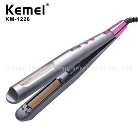 Компактний професійний прасок випрямляч для волосся з керамічним покриттям Kemei JB-KM-1226