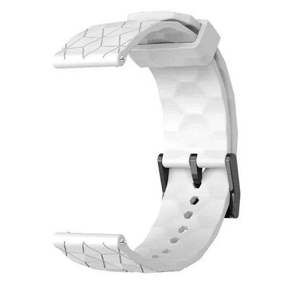 Ремінець Primolux Dimond силіконовий для годинника Amazfit Active 3 Premium / Active 2 / Active - White | Зображення 2