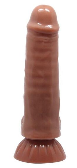 Фалоімітатор з мошонкою, на присосці з реалістичною рухомою текстурою Beautiful Baron, BW - 008101N Sex Aura | Зображення 4