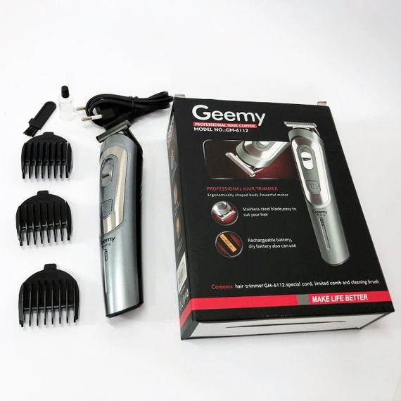 Універсальні машинки для стрижки волосся GEMEI GM-6112, Машинка для стрижки від акб EZ-93 | Зображення 9