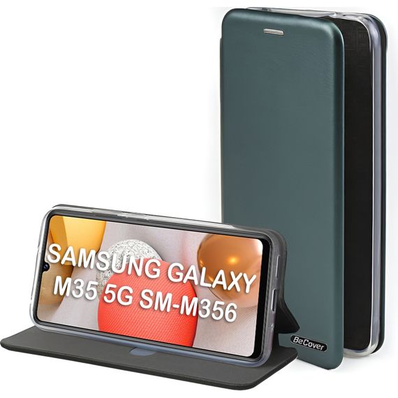 Чохол до мобільного телефона BeCover Exclusive Samsung Galaxy M35 5G SM-M356 Dark Green (711540) | Зображення 3