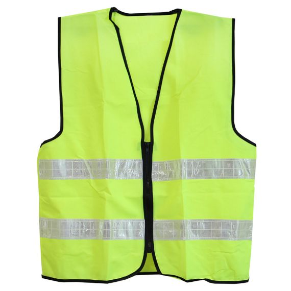 Сигнальний жилет з блискавкою Werk (XL, жовтий)