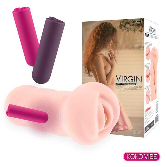 Мастурбатор узенькая вагина девственницы Kokos Virgin Vibe | Зображення 2