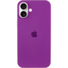 Чехол Silicone Case Full Protective (AA) для Apple iPhone 16 Plus (6.7") Фиолетовый / Grape